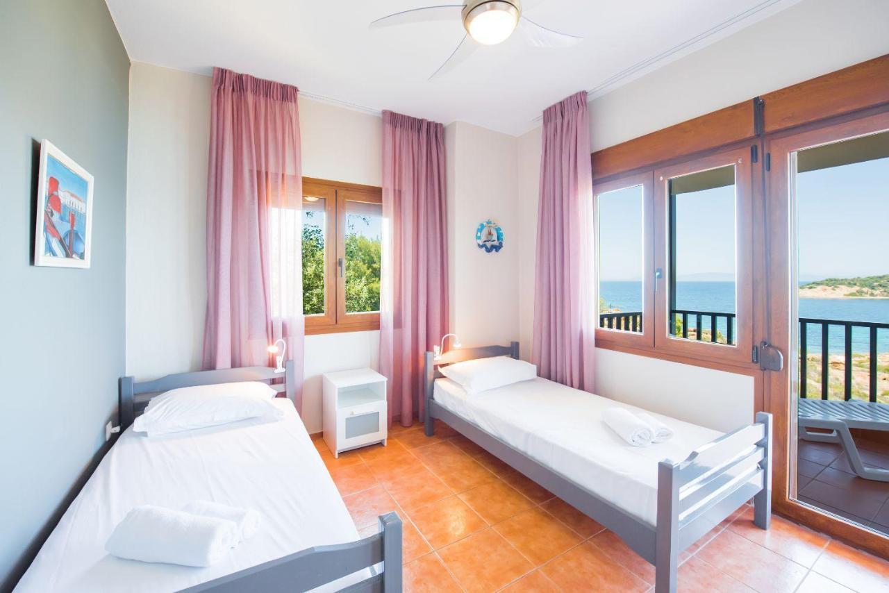 Nereus & Oceanus Beachfront Apartments, Lagonisi Beach #Feelslikehome Ормос-Панайяс Экстерьер фото