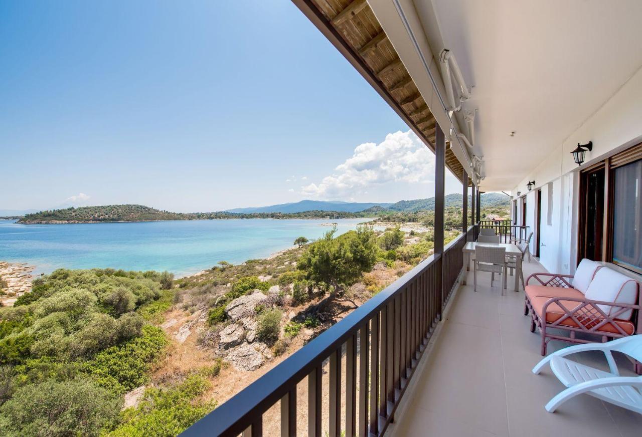 Nereus & Oceanus Beachfront Apartments, Lagonisi Beach #Feelslikehome Ормос-Панайяс Экстерьер фото