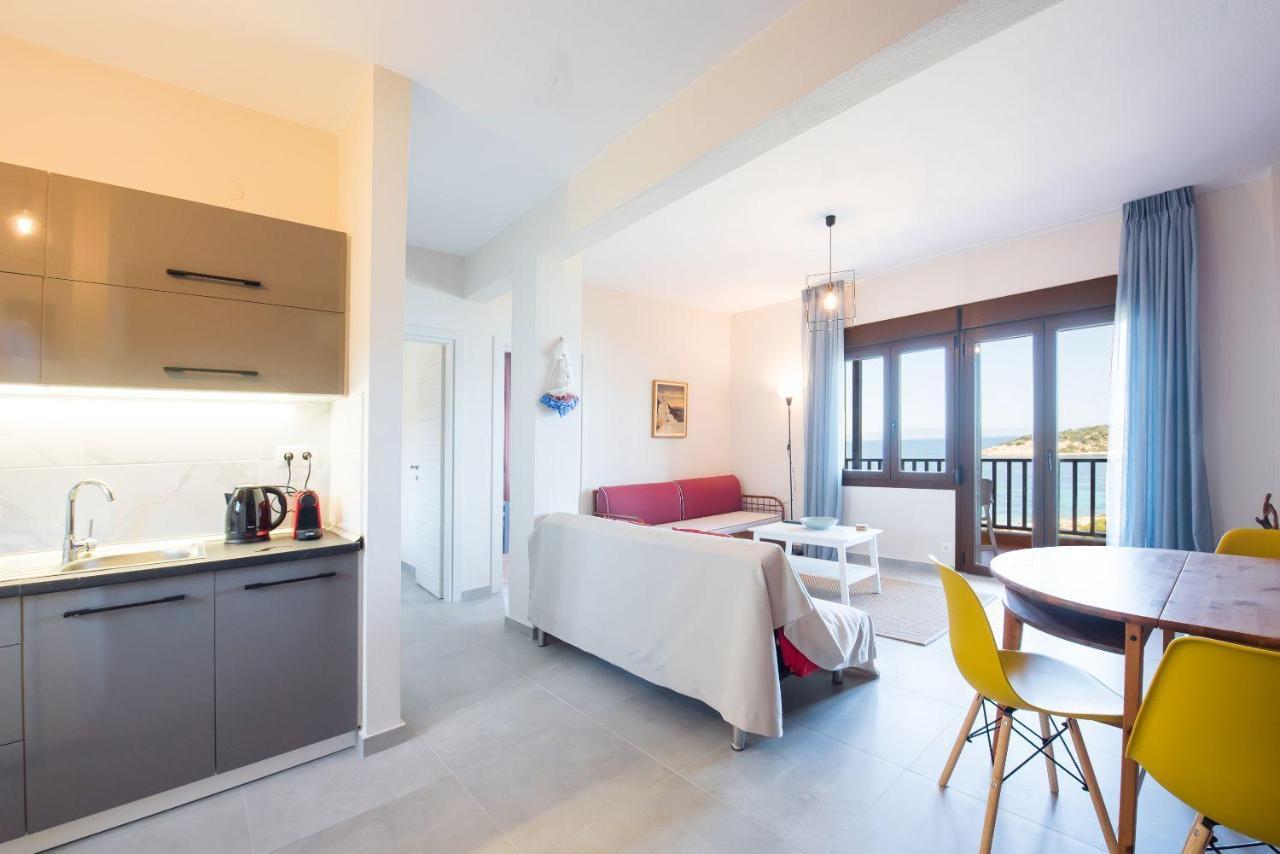 Nereus & Oceanus Beachfront Apartments, Lagonisi Beach #Feelslikehome Ормос-Панайяс Экстерьер фото