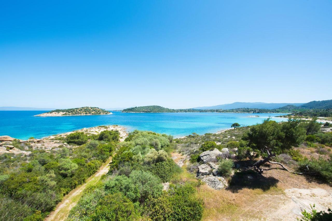 Nereus & Oceanus Beachfront Apartments, Lagonisi Beach #Feelslikehome Ормос-Панайяс Экстерьер фото